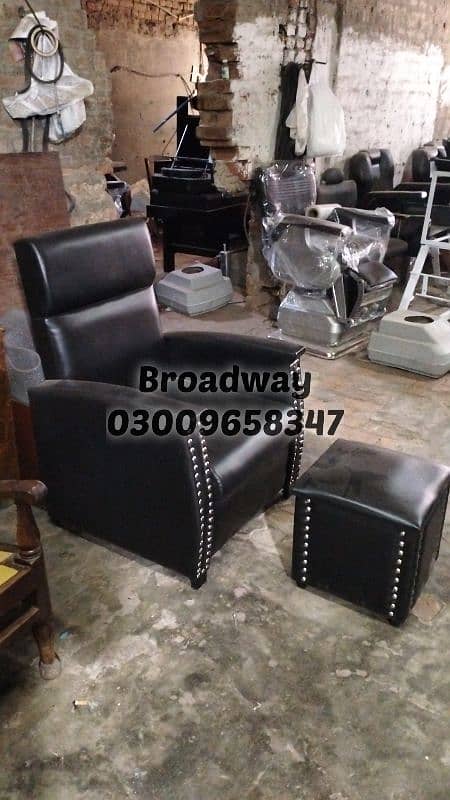 Salon Chair Barber chair Massage bed Manicure pedicure Shampoo unit 14