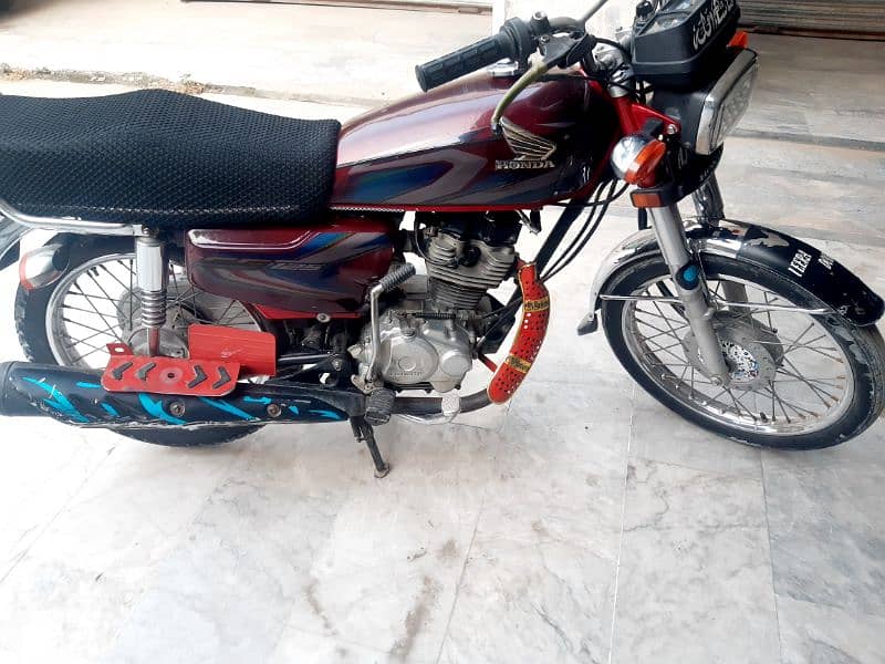 Honda 125 22 model All Punjab number for sale 0