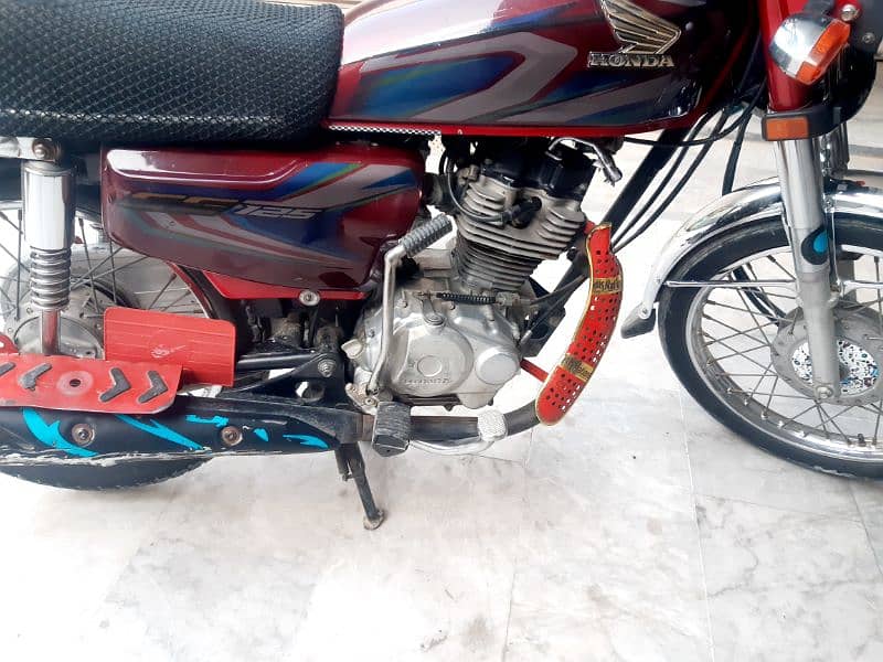 Honda 125 22 model All Punjab number for sale 1