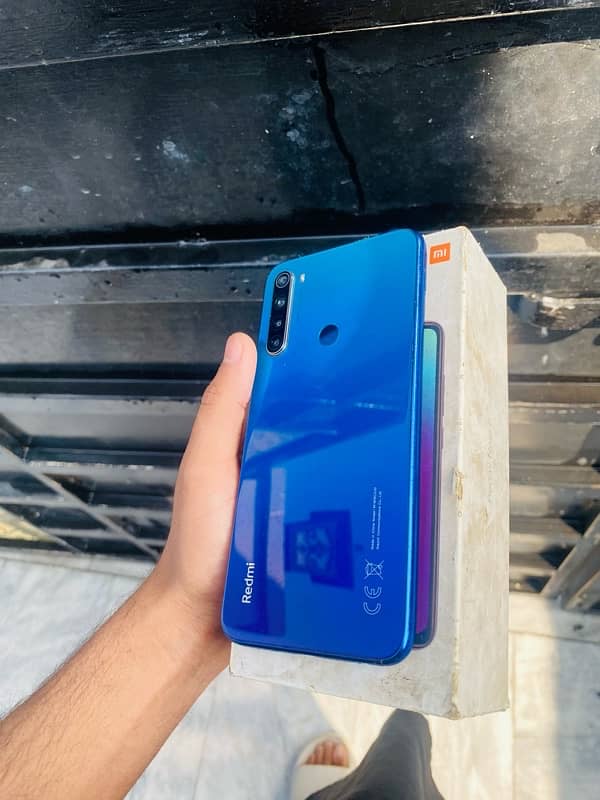 Redmi Note 8 4/64 Dual sim  Pta Approved With box 14