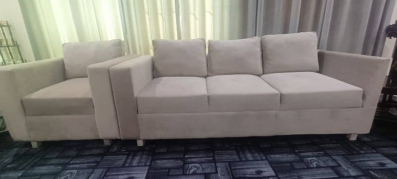 8 seater L shape sofa 2