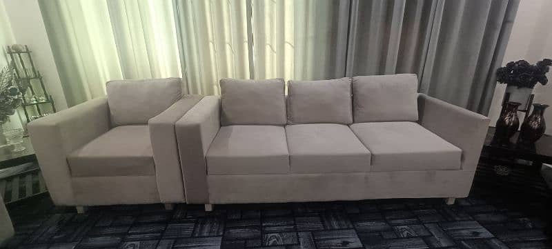 8 seater L shape sofa 4