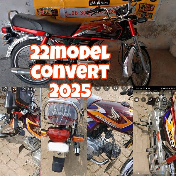 Honda 22 model convert 25 0