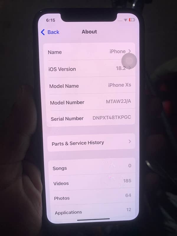 I phone xs 64gb factory unlock non pta 3