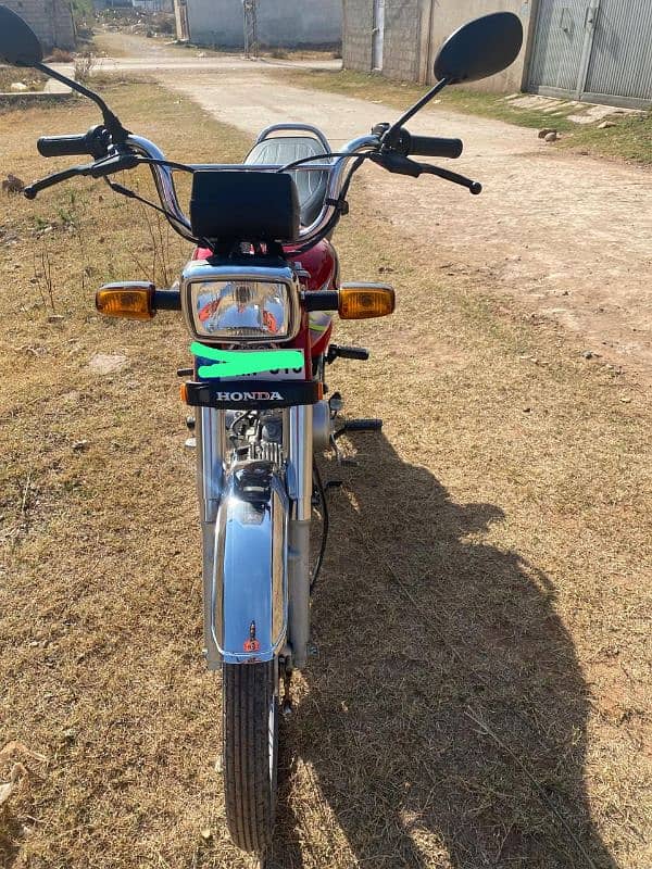 Honda cd 70 2024 islamabad registered 3