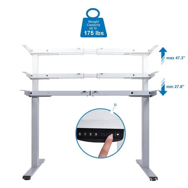 Electric Height adjustable table frame standing desk/Work Desk 2