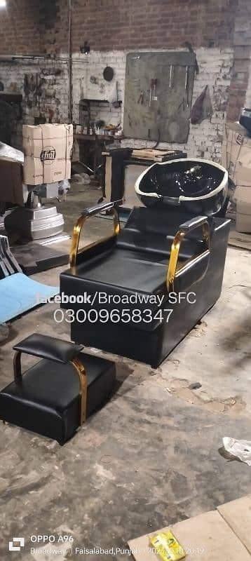 Salon Chair Barber chair Massage bed Manicure pedicure Shampoo unit 12