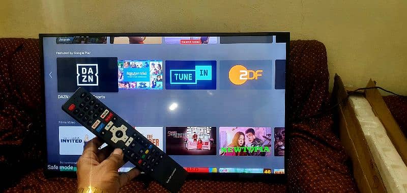 ecostar 43 inches 4k android led with remote good condition 2