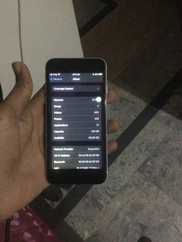 iphone 7 128 gb pta aprove but sim bypass all sim work life time 4