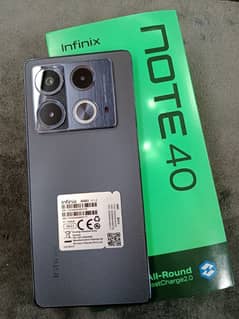 Infinix note 40 storage 8/256 condition 10/10