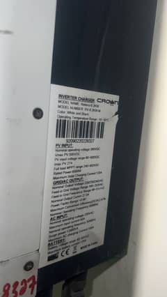 Crown relevo inverter 6.2 kv