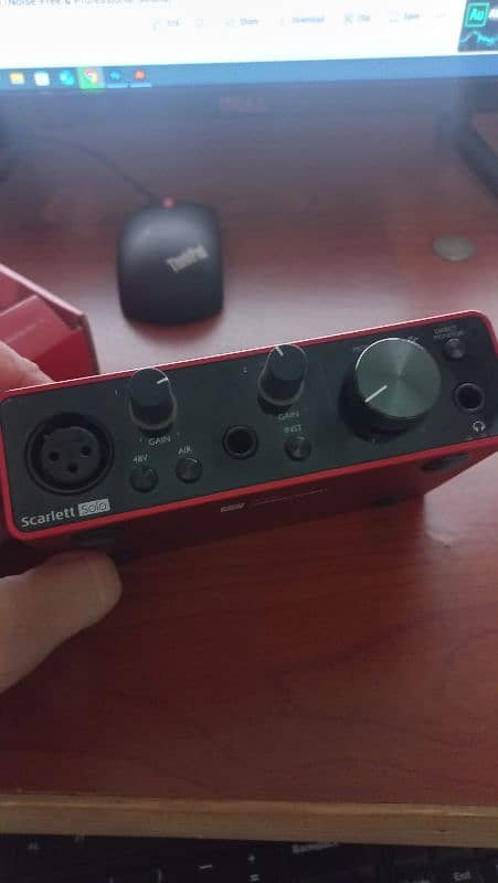 Focusrite Scarlett Solo 3rd Gen 1