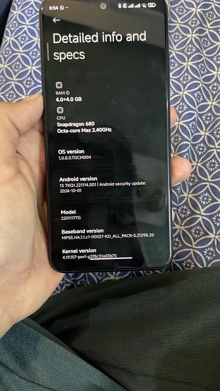 Redmi note 11 mint condition 1