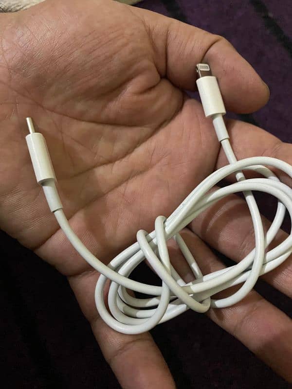 apple original charger of 20 watt with 100 percent original cable 4