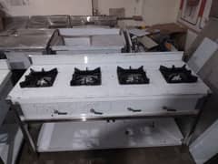 stove 4 burners stainless Steel non magnet available for sale