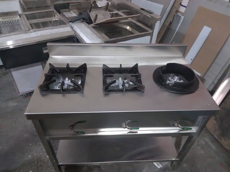 stove 4 burners stainless Steel non magnet available for sale 5