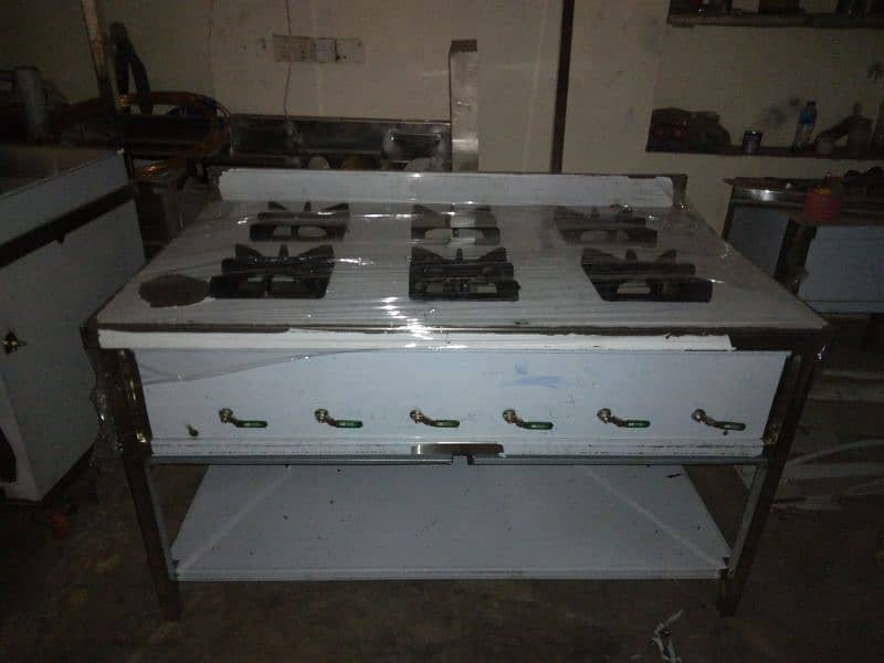 stove 4 burners stainless Steel non magnet available for sale 7