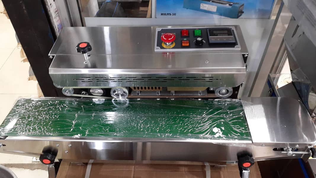 Continuous Band Sealer Machine | Plastic bag, pouch sealing packing 1