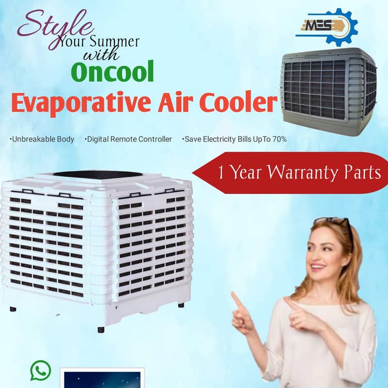 Evaporative Air Cooler/Air Chiller/(Cooler For Industrial & Domestic) 0