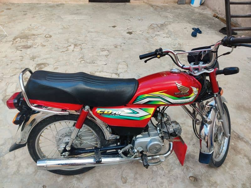 Honda CD 70 - 2023 Model | Almost New | One-Handed Use , Wadi e Soon 5