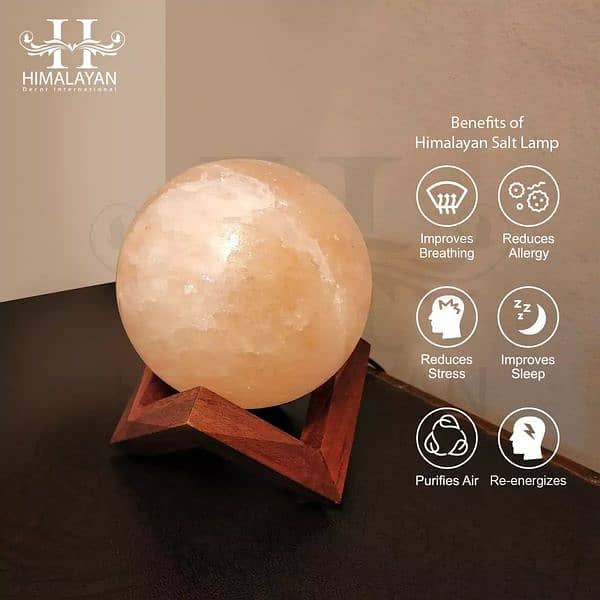 Himalayan Natural Salt Lamp 1