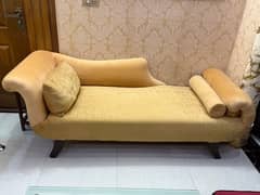 Elegant Golden Couch – Luxurious & Comfortable