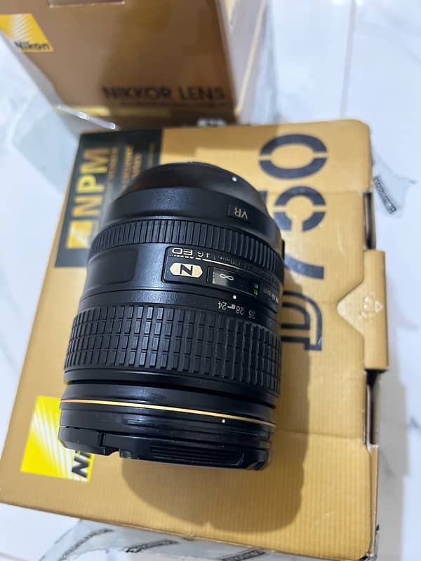 Nikon D750 With 24-120 Lense Box and All Accessories 3