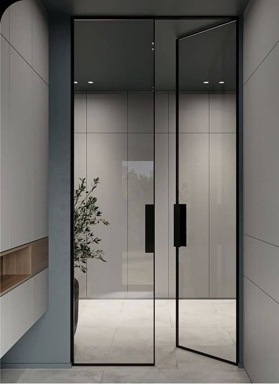 aluminum doors | uPCV doors | sliding doors | glass doors |mirror door 12