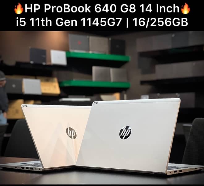 HP ProBook 640 G8 14 inch i5 11th Gen 1145G7 16GB 256GB 2021 0