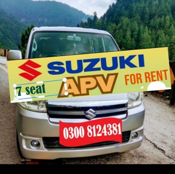 APV FOR RENT+Changan+BR-V+Hi Ace+Coster - 0332 4266899  0300 8124381 0