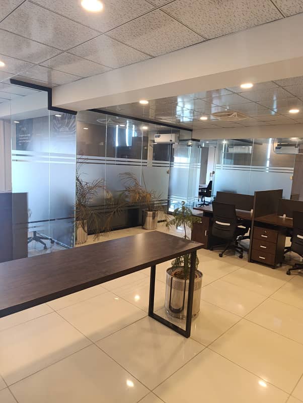 2000 sqft Furnished office space available on rent 6