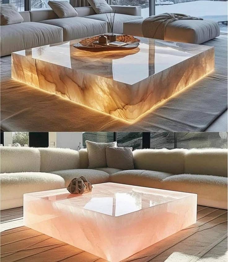 center table| Unique Design table | center table with led light |table 11