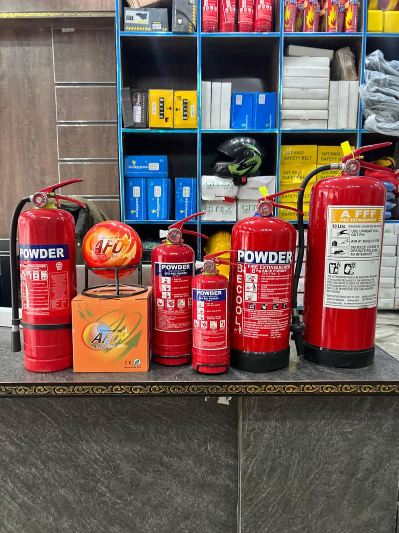 Fire Extinguisher ,DCP,CO2,AFFF,Wet chmical ,Water type,halaotron, 3