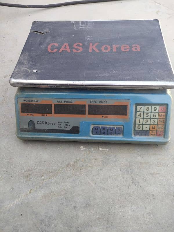 digital weighing scale 0