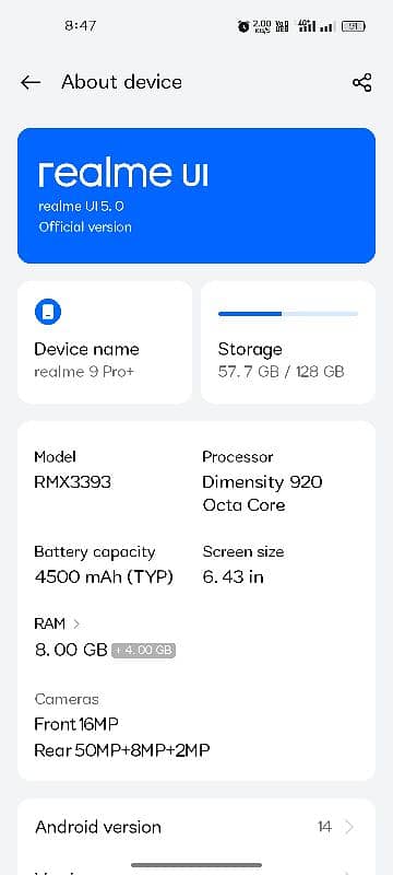 Realme 9 pro plus 5g 7