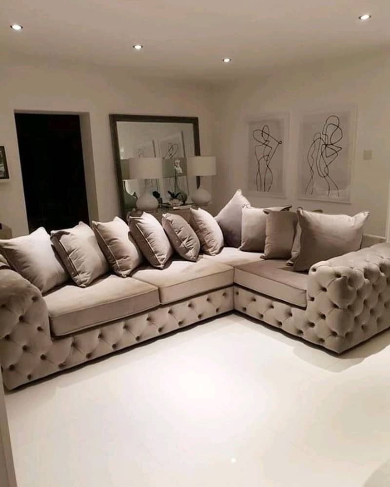 Sofa Set / L shape sofa / Poshes sofa / 7 seater sofa / Luxury Sofa 2