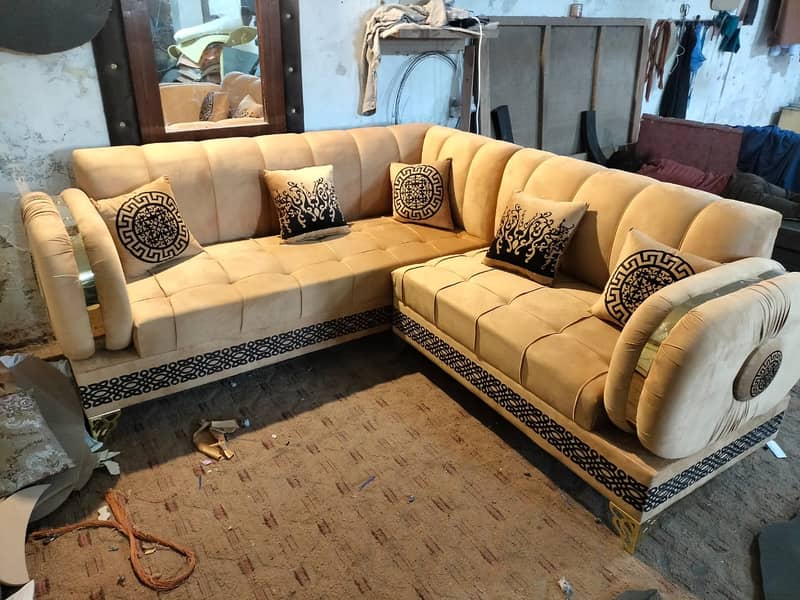 Sofa Set / L shape sofa / Poshes sofa / 7 seater sofa / Luxury Sofa 5