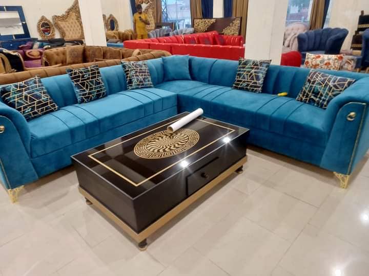 Sofa Set / L shape sofa / Poshes sofa / 7 seater sofa / Luxury Sofa 9