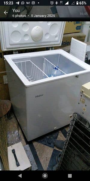 Haier deep freezer 0