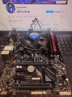 core i5 9400f B360 HD3 Motherboard 16gb ram ddr4