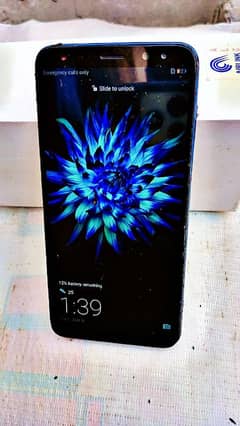 Huawei mate 10 lite blue colour condition 10/9%