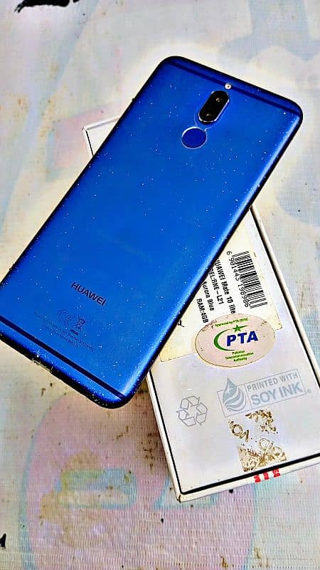 Huawei mate 10 lite blue colour condition 10/9% 3