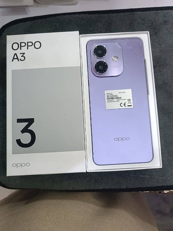 oppo A3  just box open 6/128 0