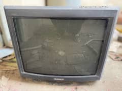 sony wega tv 24” full heavy top calss model