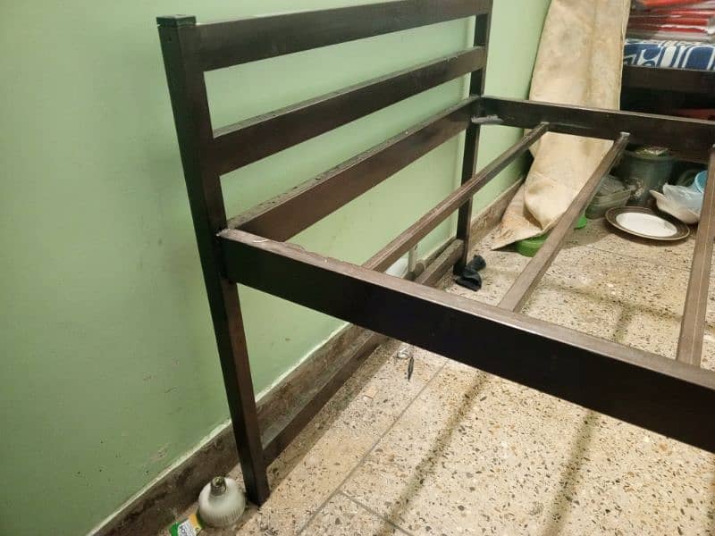 iron bed urjent sale 2