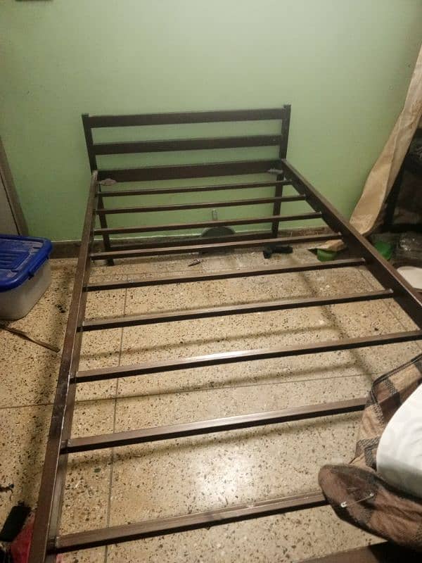 iron bed urjent sale 4