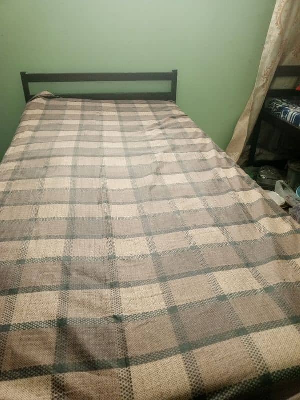 iron bed urjent sale 5