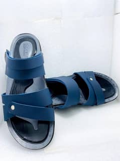 Man's casual synthetic leather sandals