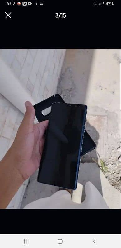 Samsung galaxy note 8 original panel 6