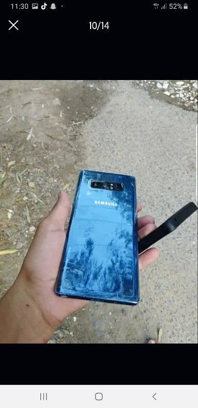 Samsung galaxy note 8 original panel 8